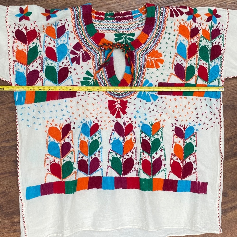 Cotton embroidered top - Picture 3 of 7